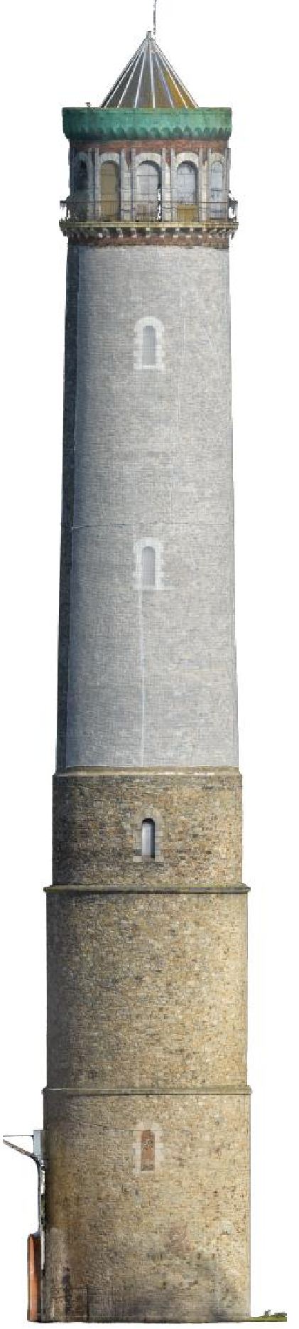Ortho-image de la Tour à Plomb de Couëron